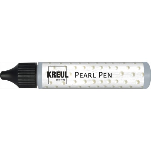 Tekutá perla KREUL Pearl Pen 29 ml STŘÍBRNÁ