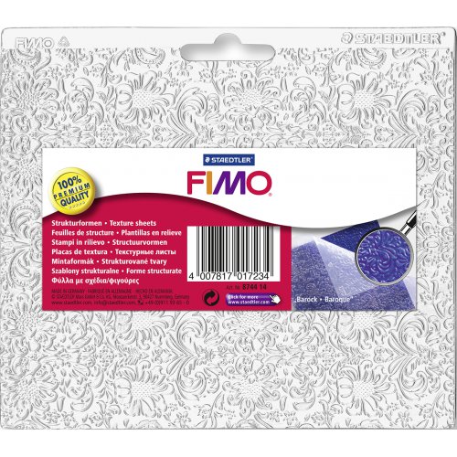FIMO textura Baroko