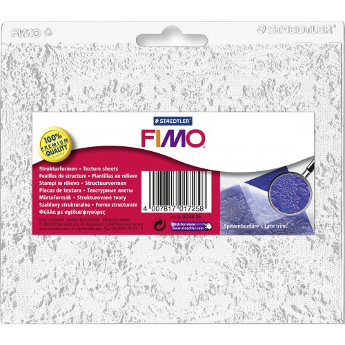 FIMO textura Krajka