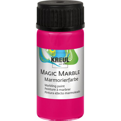 Mramorovací barva Magic Marble 20 ml neonová růžová