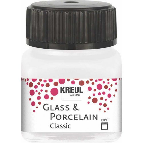 Barva na sklo a porcelán KREUL classic 20 ml  PERLEŤOVÁ