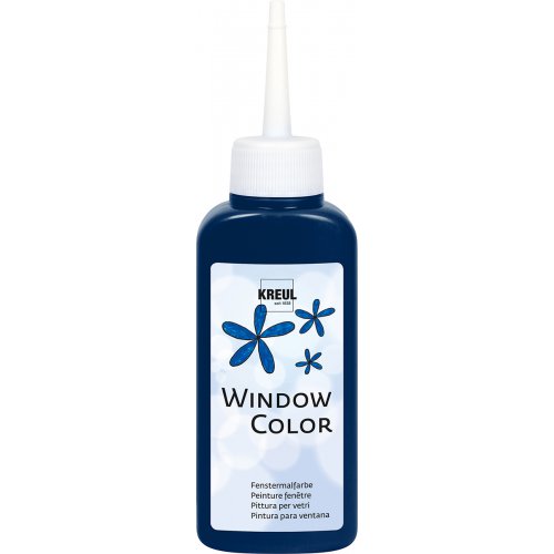 Barva na sklo WINDOW COLOR 80 ml NOČNÍ MODRÁ