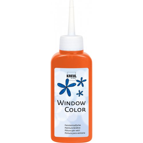 Barva na sklo WINDOW COLOR 80 ml ORANŽOVÁ