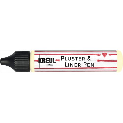 3D Pluster & LinerPen KREUL 29 ml SVÍTÍCÍ VE TMĚ