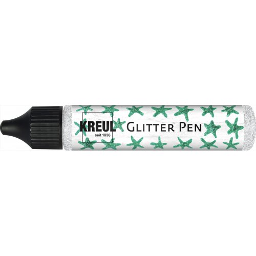 3D Glitter Pen KREUL 29  ml STŘÍBRNÁ