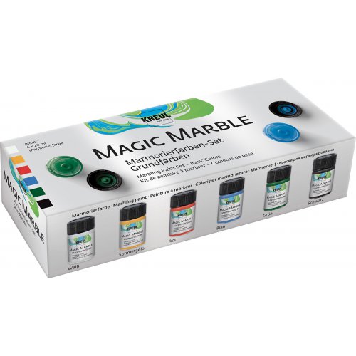 Sada Mramorovací barva Magic Marble základní 6 x 20 ml