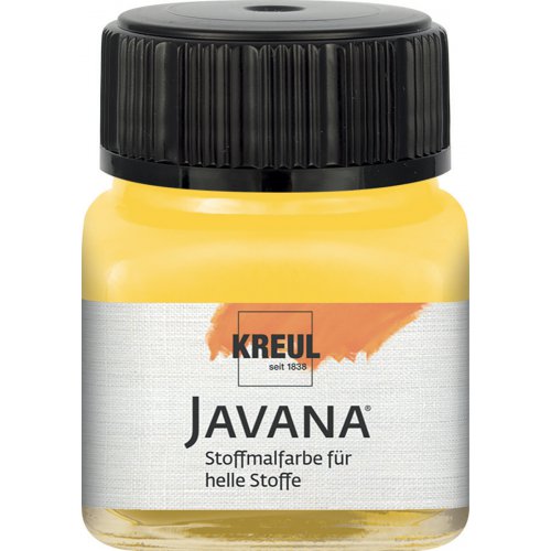 Barva na světlý textil JAVANA 20 ml ZLATOŽLUTÁ