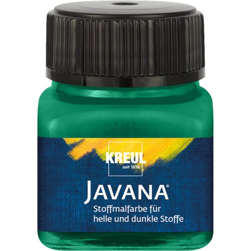 Barva na světlý a tmavý textil JAVANA 20 ml TMAVÁ ZELENÁ