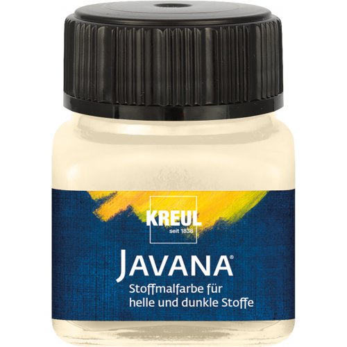 Barva na světlý a tmavý textil JAVANA 20 ml VANILKOVÁ