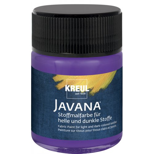 Barva na světlý a tmavý textil JAVANA 50 ml FIALOVÁ