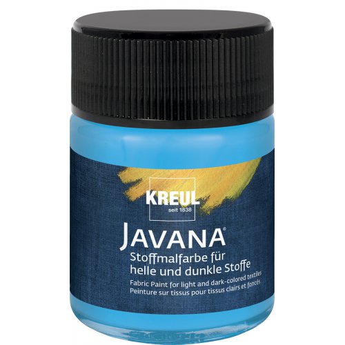 Barva na světlý a tmavý textil JAVANA 50 ml SVĚTLÁ MODRÁ