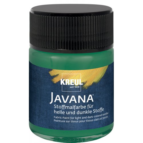 Barva na světlý a tmavý textil JAVANA 50 ml TMAVÁ ZELENÁ