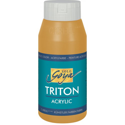 Akrylová barva TRITON SOLO GOYA 750 ml SVĚTLÁ OKROVÁ