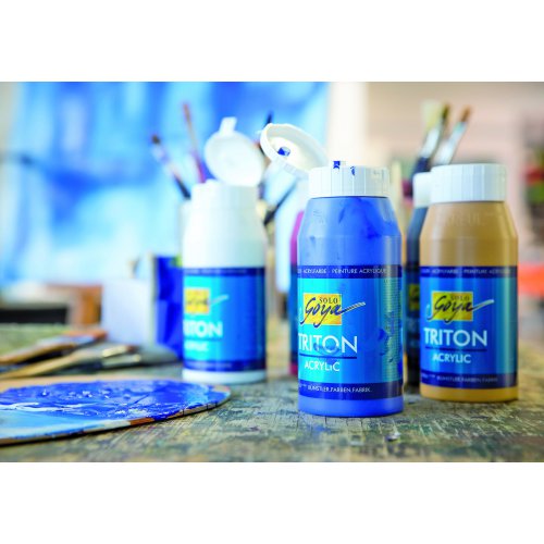 Akrylová barva TRITON SOLO GOYA 750 ml HNĚDOZELENÁ - SOLO GOYA_Kuenstler_TritonAcrylic_image1.jpg