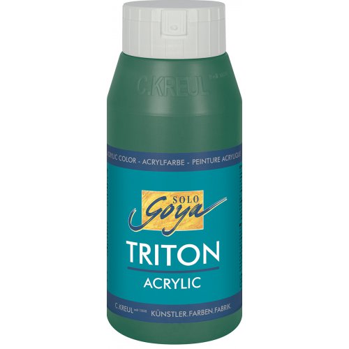 Akrylová barva TRITON SOLO GOYA 750 ml TMAVÁ ZELENÁ