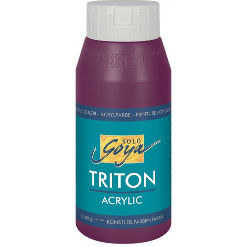 Akrylová barva TRITON SOLO GOYA 750 ml BORDÓ