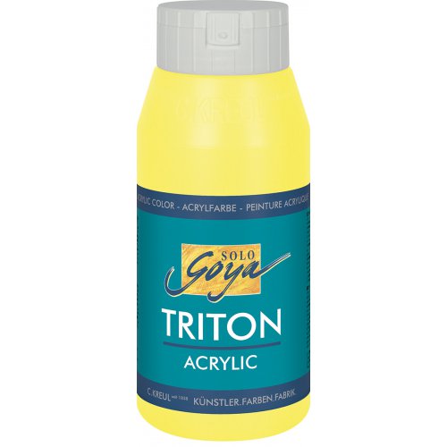 Akrylová barva TRITON SOLO GOYA 750 ml CITRÓNOVÁ