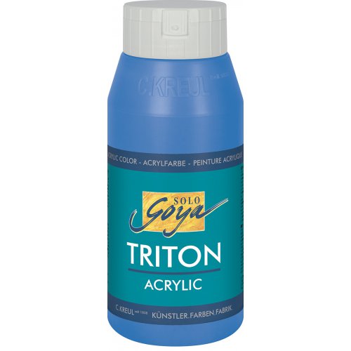 Akrylová barva TRITON SOLO GOYA 750 ml PRIMÁRNÍ MODRÁ