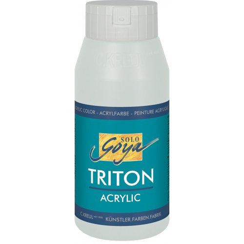 Akrylová barva TRITON SOLO GOYA 750 ml STŘÍBRNÁ