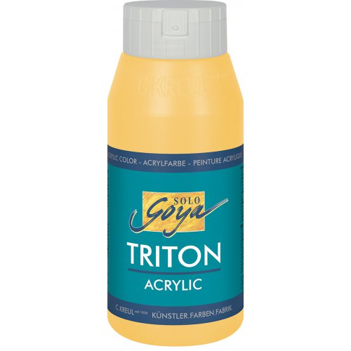 Akrylová barva TRITON SOLO GOYA 750 ml KADMIUM ŽLUTÁ