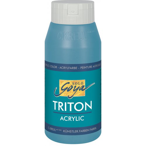 Akrylová barva TRITON SOLO GOYA 750 ml TYRKYSOVÁ