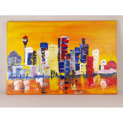 Akrylová barva EL GRECO 75 ml ČERVENÁ MADDER - 283_elGreco Acrylic_75 ml_FM Skyline.jpg