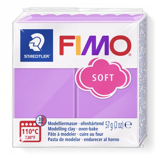 FIMO soft 57g SVĚTLÁ FIALOVÁ