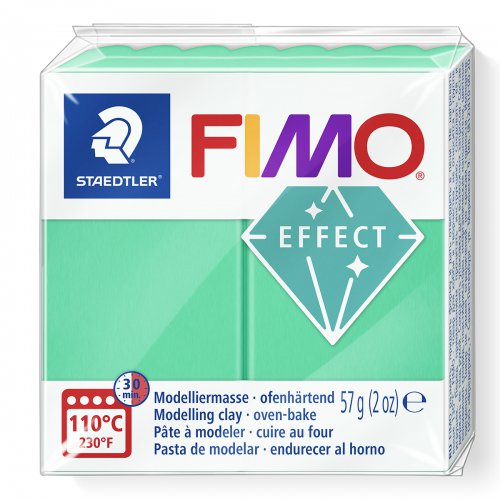 FIMO efekt 57g TRANSPARENTNÍ ZELENÁ