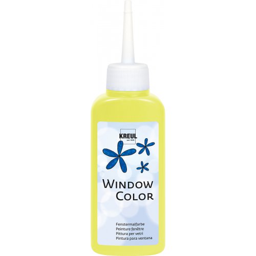 Barva na sklo WINDOW COLOR 80 ml fluorescentní ŽLUTÁ