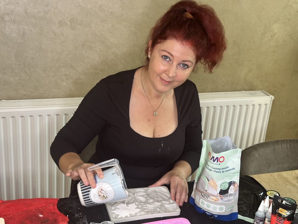 Odlévání podzimních lístků z FIMO Casting Powder